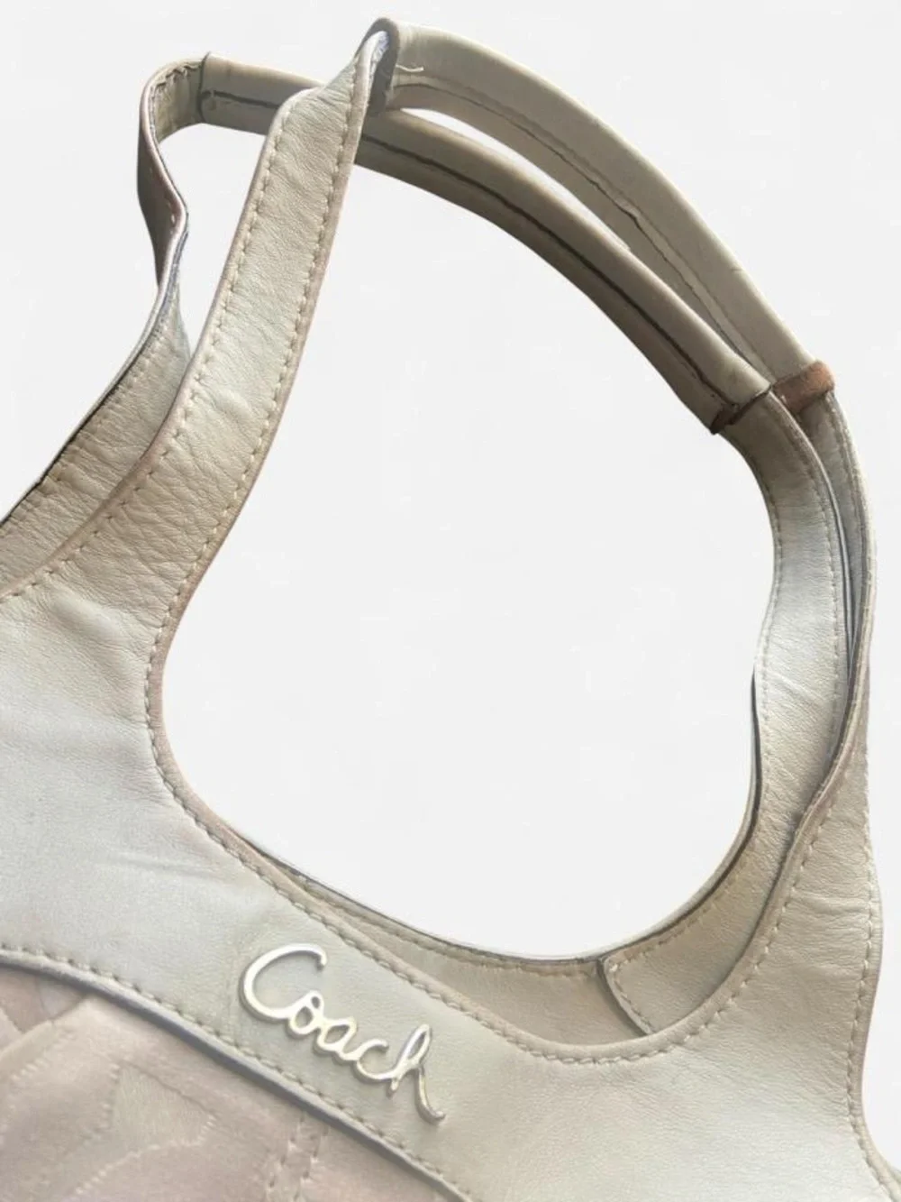 Authentic Coach Signature C Monogram Tote / Shoulder Bag (Style M1120-F18626)